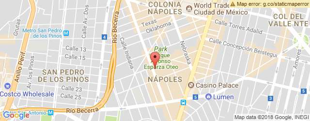 Mapa de ubicación de SANTA CLARA, NÁPOLES