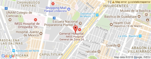 Mapa de ubicación de BENDITA PALETA, PLAZA ENCUENTRO FORTUNA