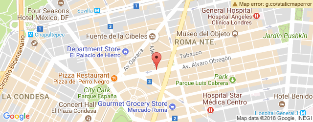 Mapa de ubicación de MEU, COMEDOR DE LOS MILAGROS