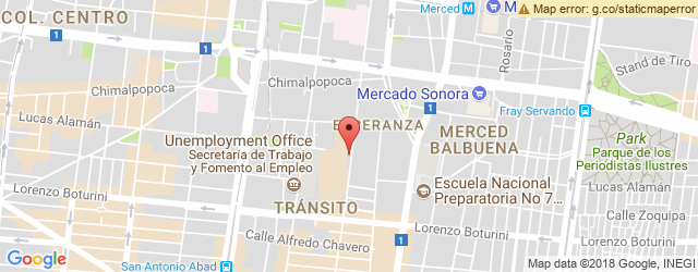 Mapa de ubicación de LA CERVECERÍA DE BARRIO, PORTAL CENTRO