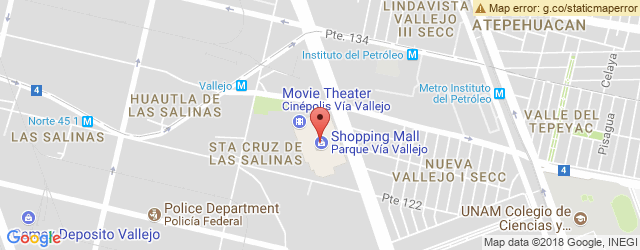 Mapa de ubicación de LAS JUANAS, VÍA VALLEJO