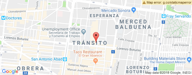 Mapa de ubicación de EPICOS TAQUERIAS