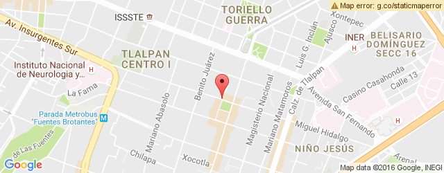 Mapa de ubicación de LOS GOLIARDOS