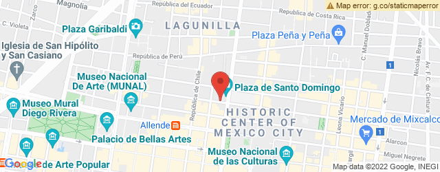 Mapa de ubicación de Terraza Domingo Santo