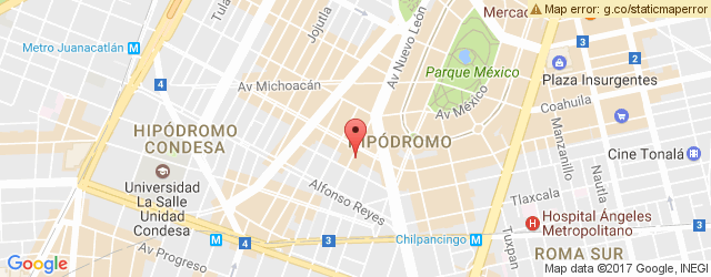 Mapa de ubicación de FILICORI, CONDESA