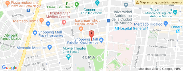 Mapa de ubicación de LOS NAVEGANTES DE LA ROMA