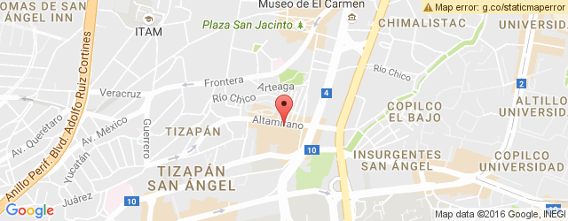 Mapa de ubicación de SANBORNS, LORETO