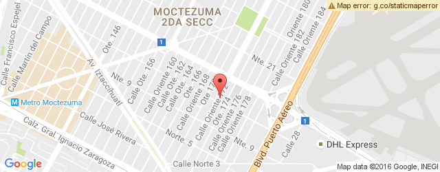 Mapa de ubicación de LA ANTIGUA VERACRUZ, MOCTEZUMA