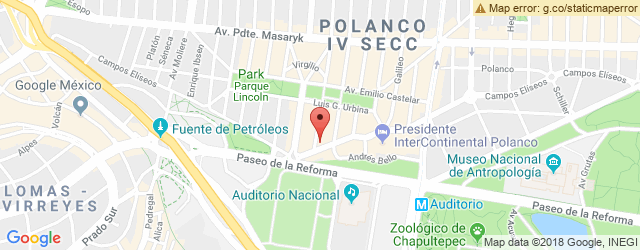 Mapa de ubicación de EL BAJÍO, POLANCO