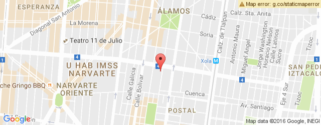 Mapa de ubicación de LA GUELAGUETZA