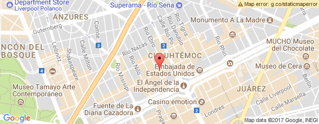 Mapa de ubicación de QUEBRACHO, RÍO LERMA