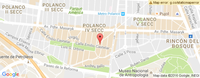Mapa de ubicación de LYNIS, POLANCO