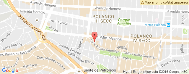 Mapa de ubicación de MAQUE, POLANCO