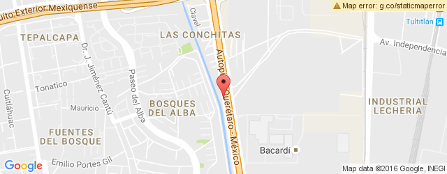 Mapa de ubicación de LA FINCA, CUAUTITLÁN