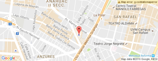 Mapa de ubicación de SUSHI ROLL, PLAZA DE LAS ESTRELLAS