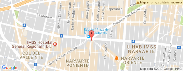 Mapa de ubicación de MARÍA BONITA, NARVARTE