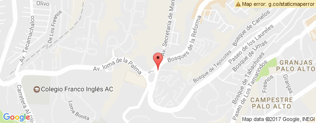 Mapa de ubicación de CHURROS DE VALLE, BOSQUES