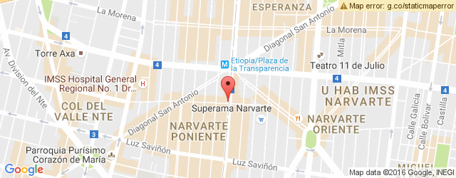 Mapa de ubicación de LOS BISQUETS OBREGÓN, CUAUHTÉMOC
