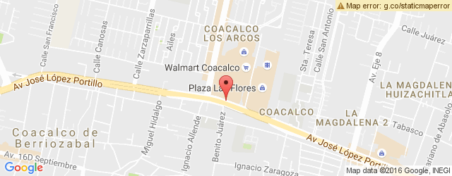 Mapa de ubicación de EL PORTÓN, COACALCO