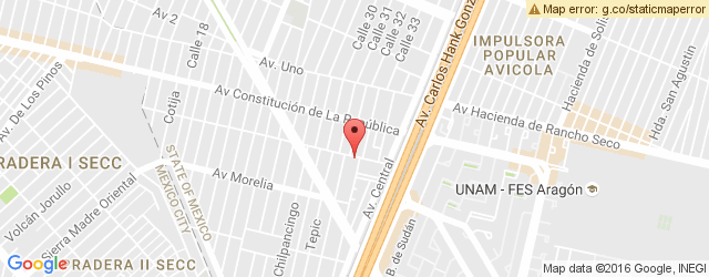 Mapa de ubicación de EL PORTÓN, AV. CENTRAL