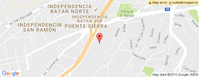 Mapa de ubicación de EL PORTÓN, SAN JERÓNIMO