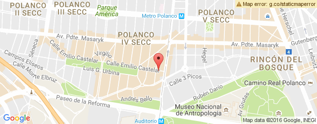 Mapa de ubicación de L. MARÍA ISABEL, POLANCO