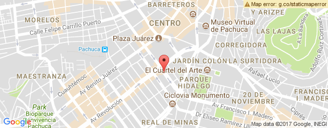 Mapa de ubicación de FINCA SANTA VERACRUZ, MADERO