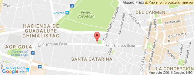 Mapa de ubicación de MESÓN ANTIGUA SANTA CATARINA