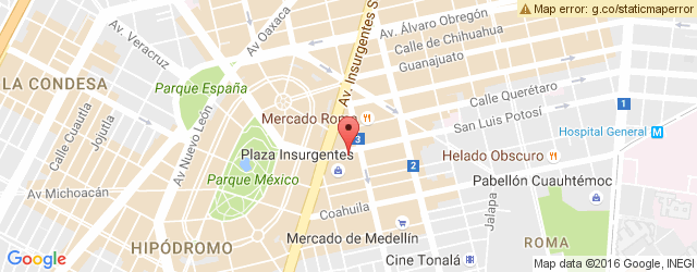 Mapa de ubicación de CAFÉ PUNTA DEL CIELO, ROMA