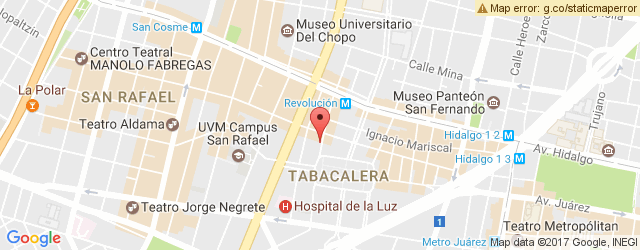Mapa de ubicación de MESÓN PUERTO CHICO