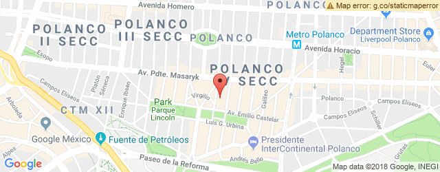 Mapa de ubicación de EL PÉNDULO, POLANCO
