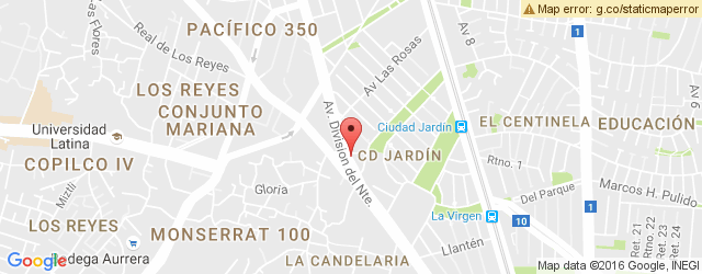 Mapa de ubicación de PANE EN VÍA, COYOACÁN