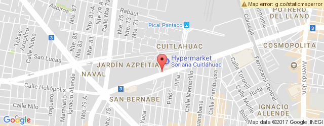 Mapa de ubicación de TOKS, CUITLÁHUAC