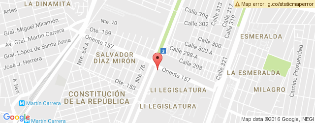 Mapa de ubicación de TOKS, AV. EDUARDO MOLINA