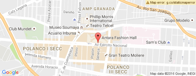 Mapa de ubicación de CAFÉ SOCIETY, ANTARA
