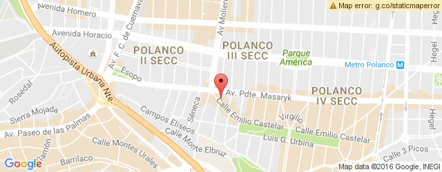 Mapa de ubicación de TAMALLI, POLANCO