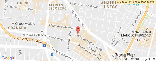 Mapa de ubicación de LA CASA DE TOÑO, MARINA NACIONAL