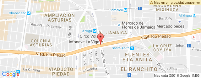 Mapa de ubicación de EL FARO