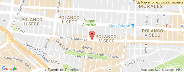Mapa de ubicación de GARABATOS, POLANCO