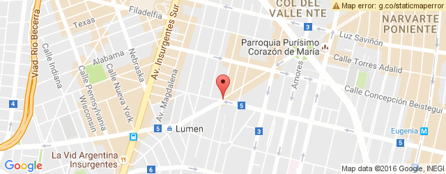 Mapa de ubicación de LAS POLAS, DEL VALLE