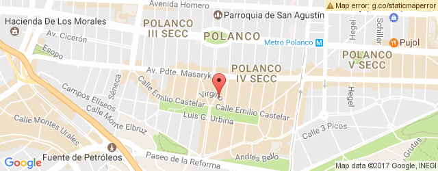 Mapa de ubicación de BELLOPUERTO, POLANCO