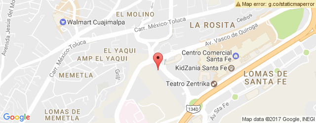 Mapa de ubicación de DISTRITO CAPITAL, SANTA FE
