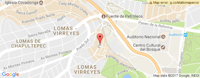 Mapa de ubicación de LA FLAUTERÍA, LOMAS