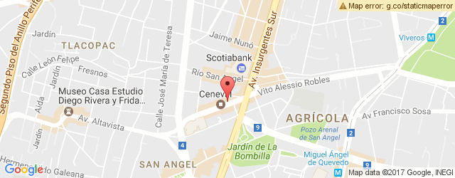 Mapa de ubicación de CORAZÓN DE ALCACHOFA, SAN ÁNGEL