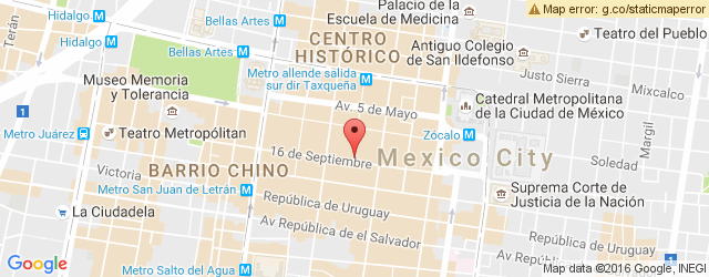 Mapa de ubicación de LA CASA DEL PAVO