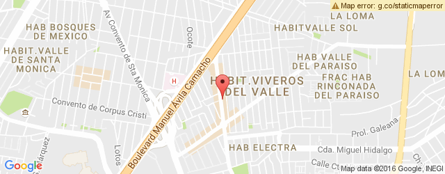 Mapa de ubicación de DON PANCHITO, VIVEROS
