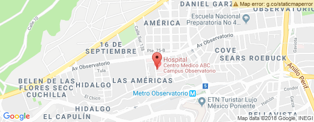 Mapa de ubicación de GARABATOS, ABC OBSERVATORIO TORRE HOSPITALIZACIÓN