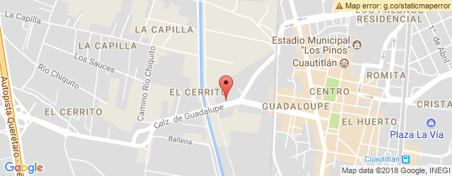 Mapa de ubicación de EL BIFE DEL PADRINO, CUAUTITLÁN