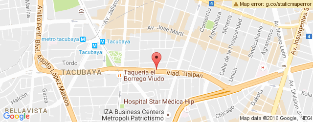 Mapa de ubicación de FONDA ARGENTINA, VIADUCTO