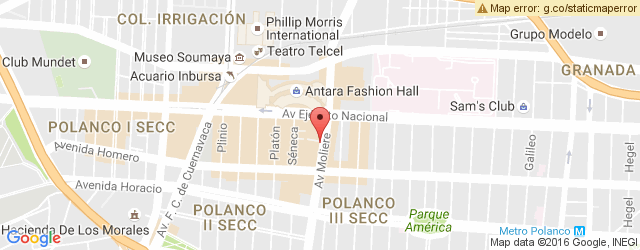 Mapa de ubicación de CAFETERÍA TIC TAC, MOLIERE